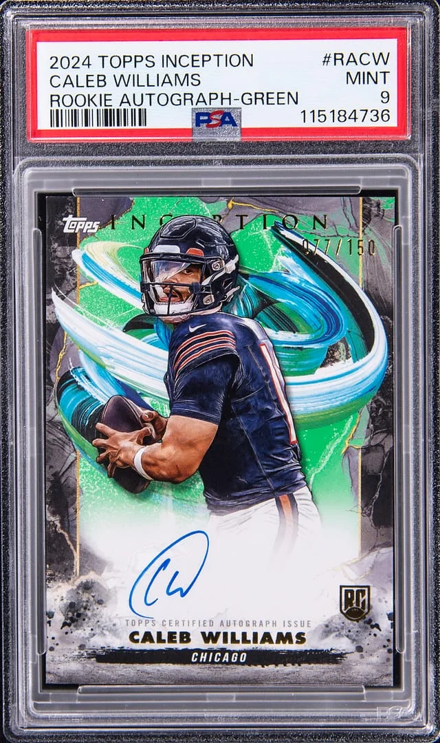 2024 Topps Caleb Williams Inception Autograph #RA-CW card image