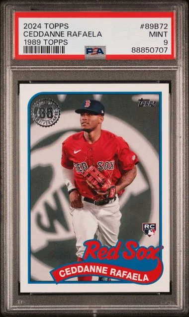 2024 Topps Ceddanne Rafaela 1989 Topps Baseball #89B72 card image