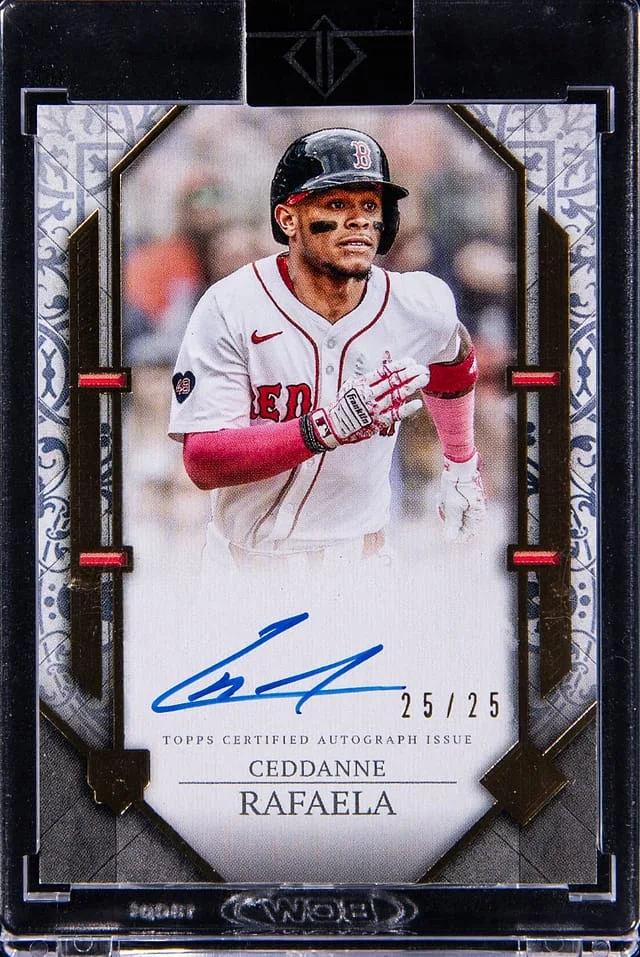 2024 Topps Ceddanne Rafaela Transcendent Collection Showcase Autograph #RSA-CR card image