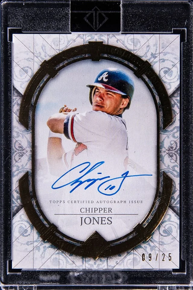 2024 Topps Chipper Jones Transcendent Collection Autographs #TCA-CJO card image