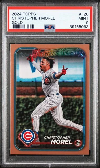 2024 Topps Christopher Morel Gold #128 card image