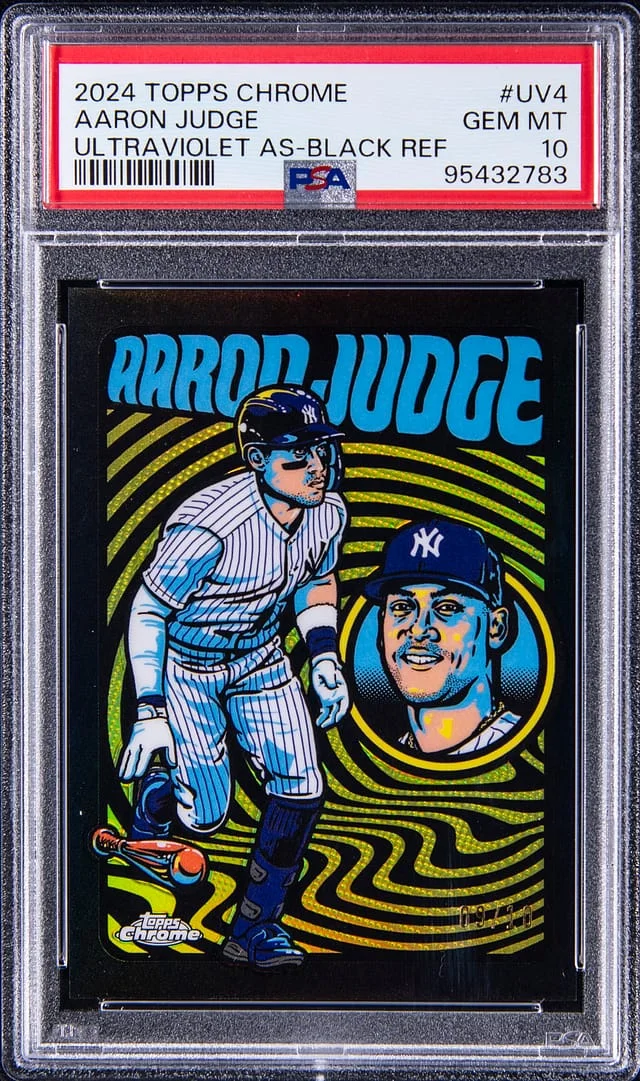 2024 Topps Chrome Aaron Judge Ultraviolet All-Stars #UV4 card image