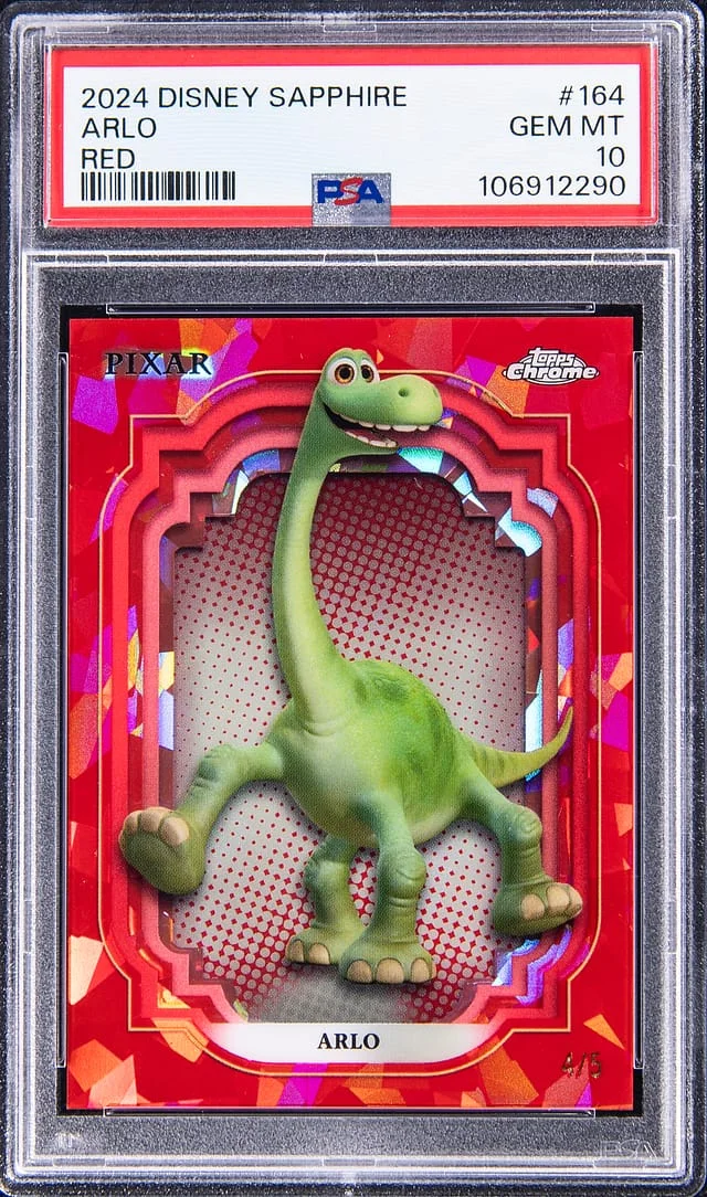2024 Topps Chrome Arlo Disney Sapphire Black #164 card image