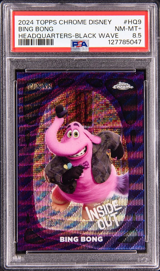 2024 Topps Chrome Bing Bong Disney Headquarters Black Wave #HQ-9 card image