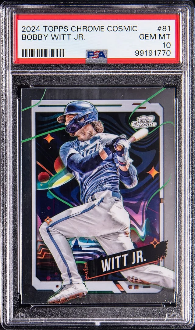2024 Topps Chrome Cosmic Bobby Witt Jr. #81 card image