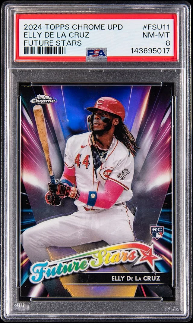 2024 Topps Chrome Elly De La Cruz Future Stars #FSU-11 card image