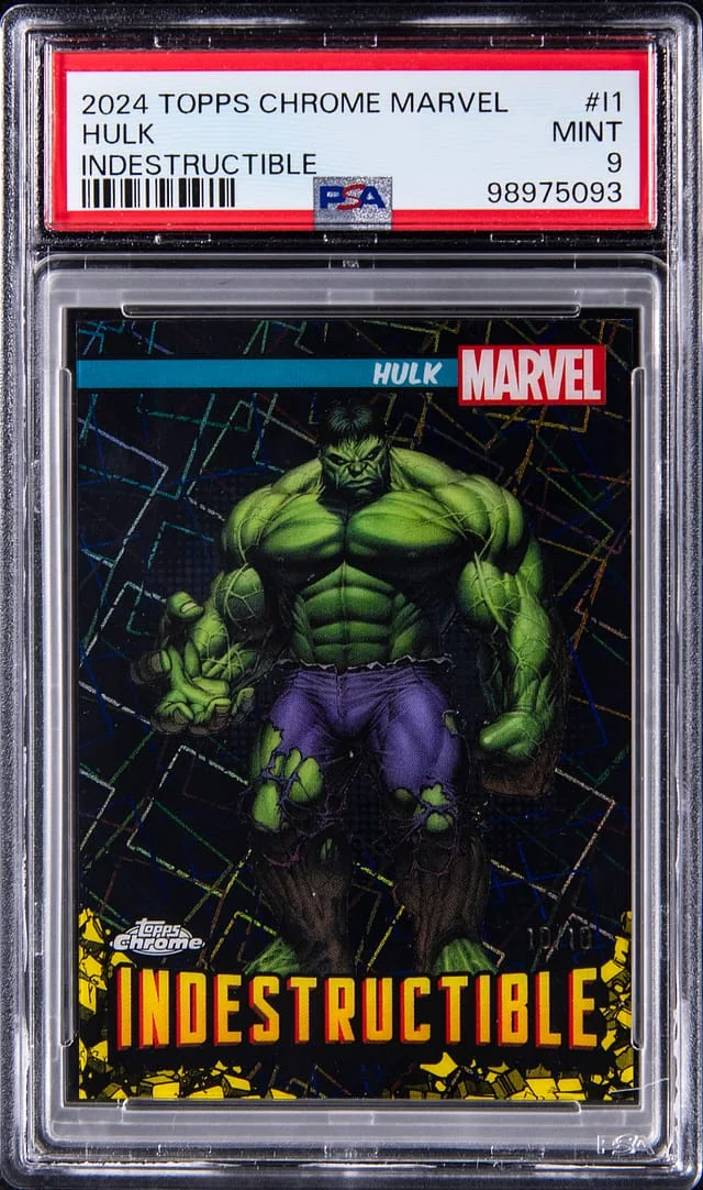 2024 Topps Chrome Hulk Marvel Indestructible #I-1 card image