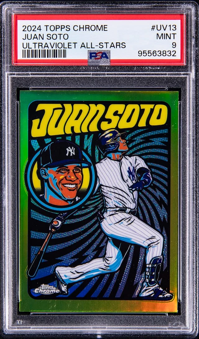 2024 Topps Chrome Juan Soto Ultraviolet All-Stars #UV13 card image