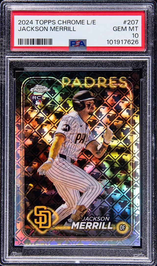 2024 Topps Chrome Logofractor Jackson Merrill Edition #207 card image
