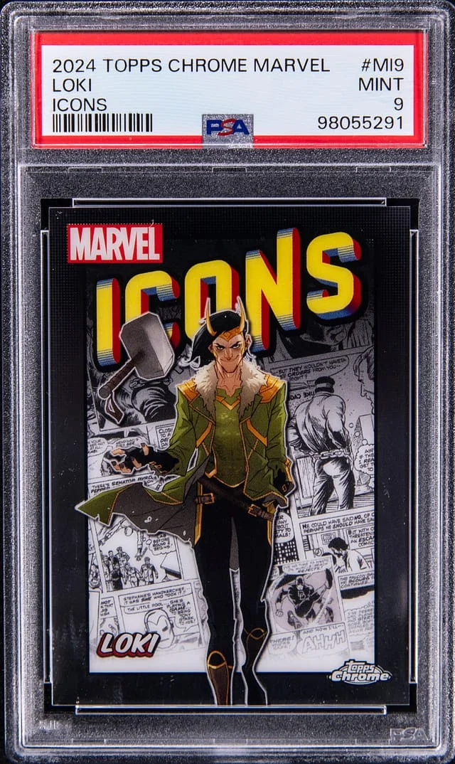 2024 Topps Chrome Loki Marvel Icons #MI-9 card image