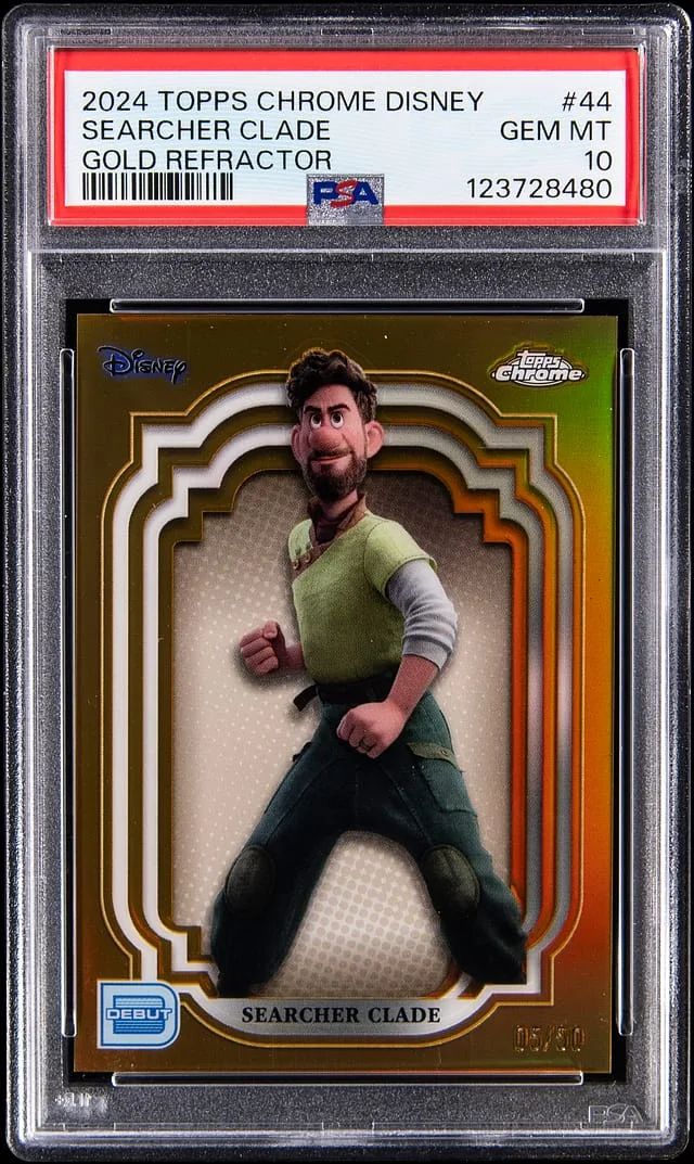 2024 Topps Chrome Searcher Clade Disney Gold Refractor #44 card image