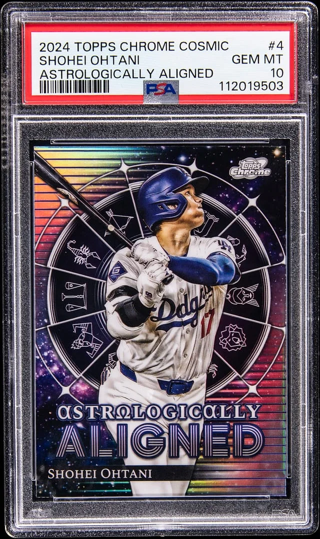 2024 Topps Chrome Shohei Ohtani Astrologically Aligned #AA-4 card image