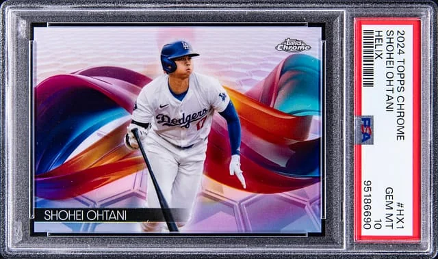 2024 Topps Chrome Shohei Ohtani Helix #HX-1 card image