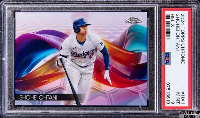 2024 Topps Chrome Shohei Ohtani Helix #HX1 card image