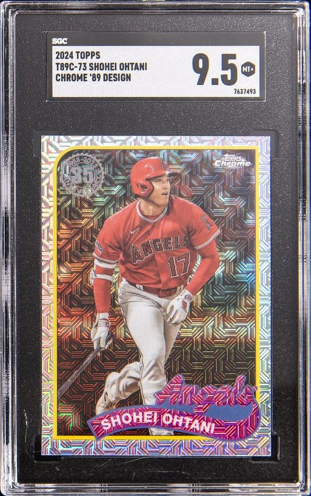 2024 Topps Chrome Shohei Ohtani 89 Design #T89C-73 card image