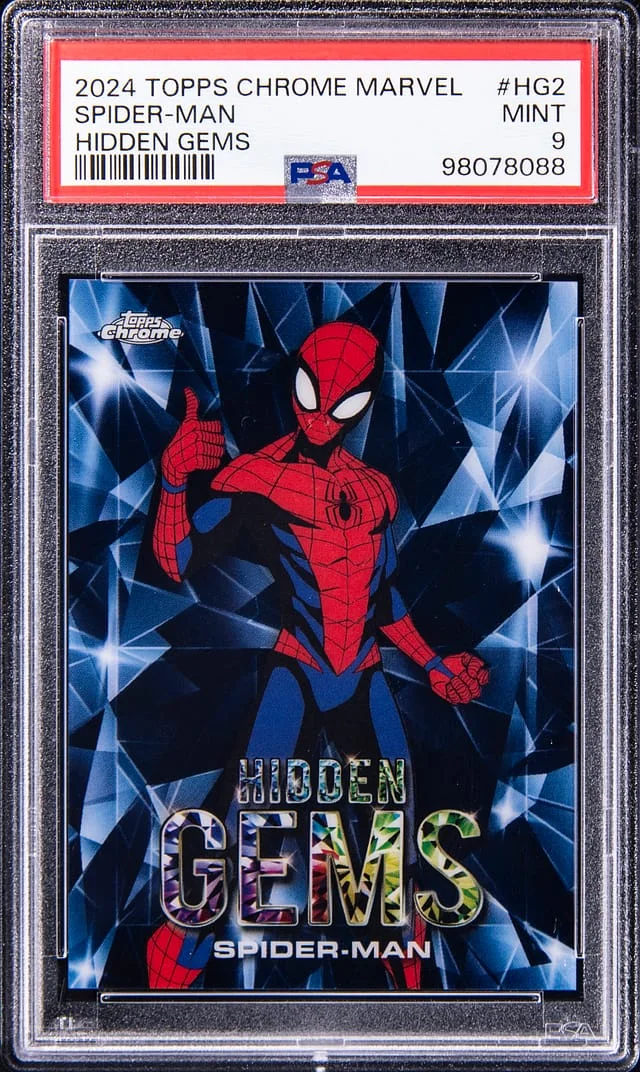2024 Topps Chrome Spider-Man Marvel Hidden Gems #HG-2 card image