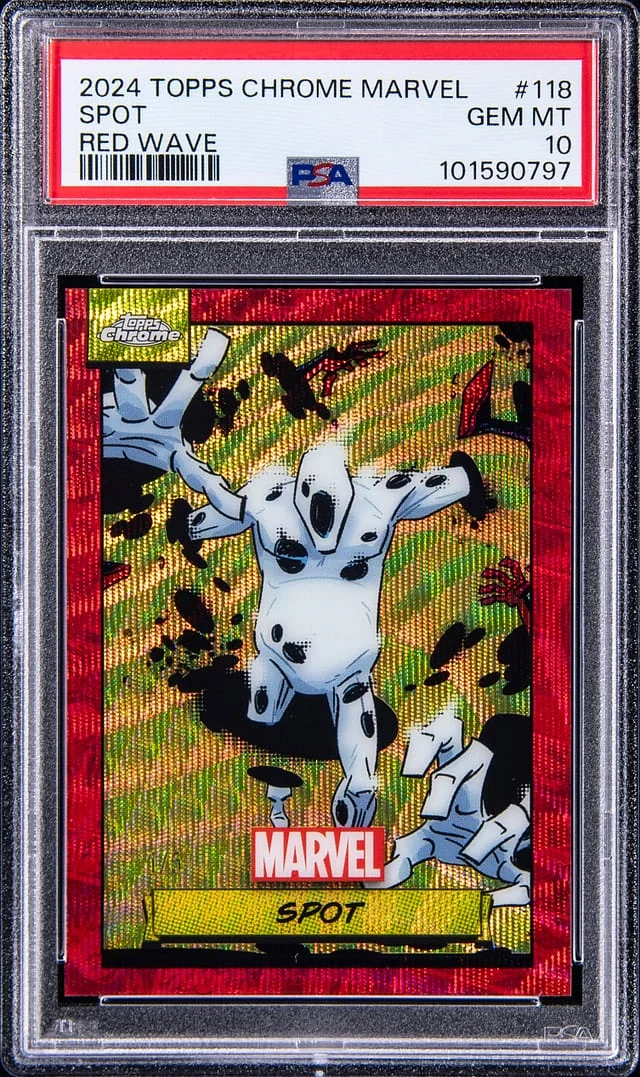 2024 Topps Chrome Spot Marvel Red Wave #118 card image