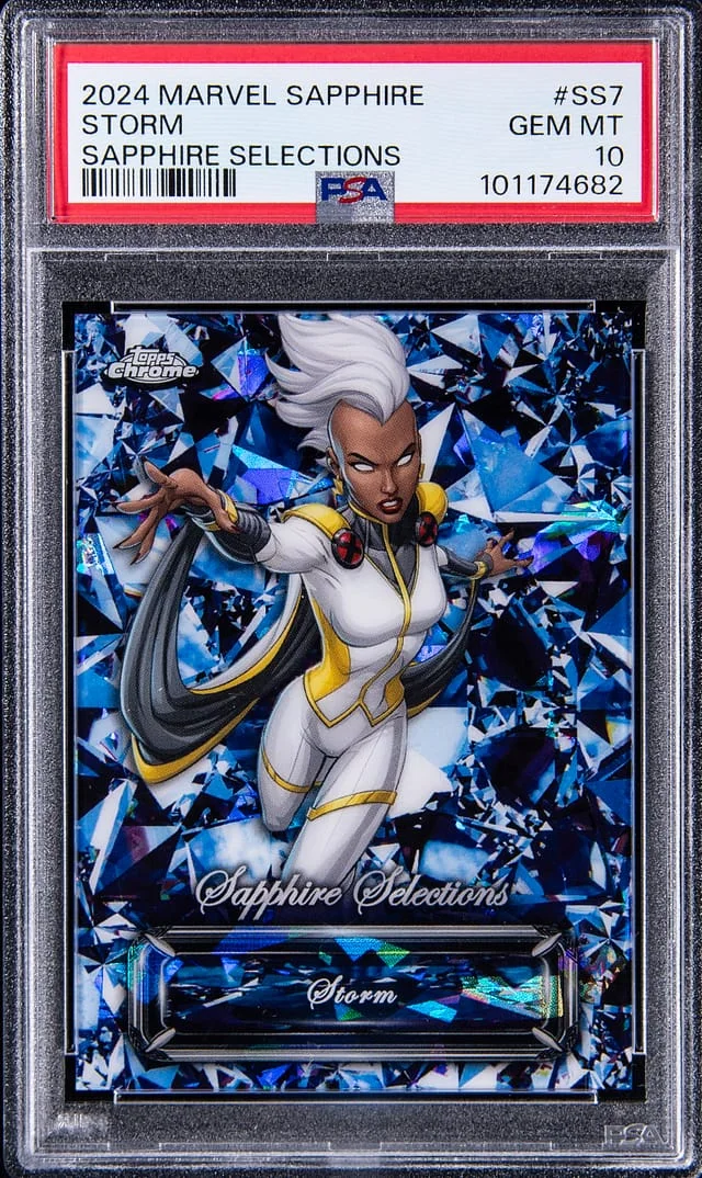 2024 Topps Chrome Storm Marvel Sapphire Edition Sapphire Selections #SS7 card image