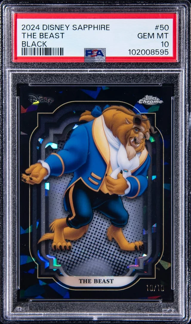 2024 Topps Chrome The Beast Disney Sapphire Edition Black #50 card image