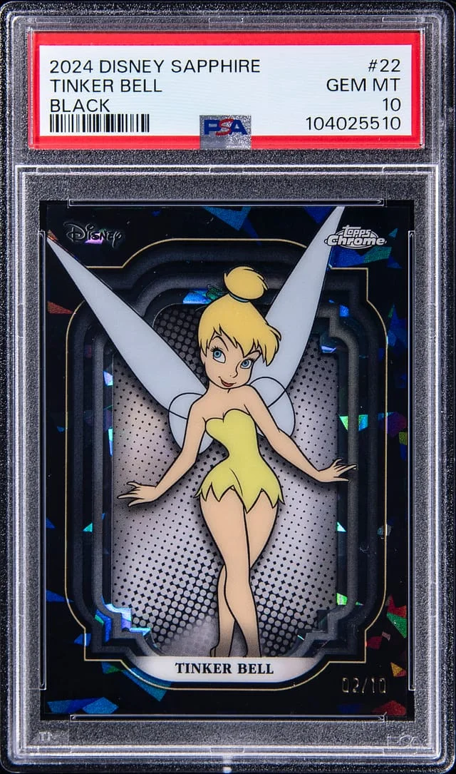 2024 Topps Chrome Tinker Bell Disney Sapphire Purple #22 card image