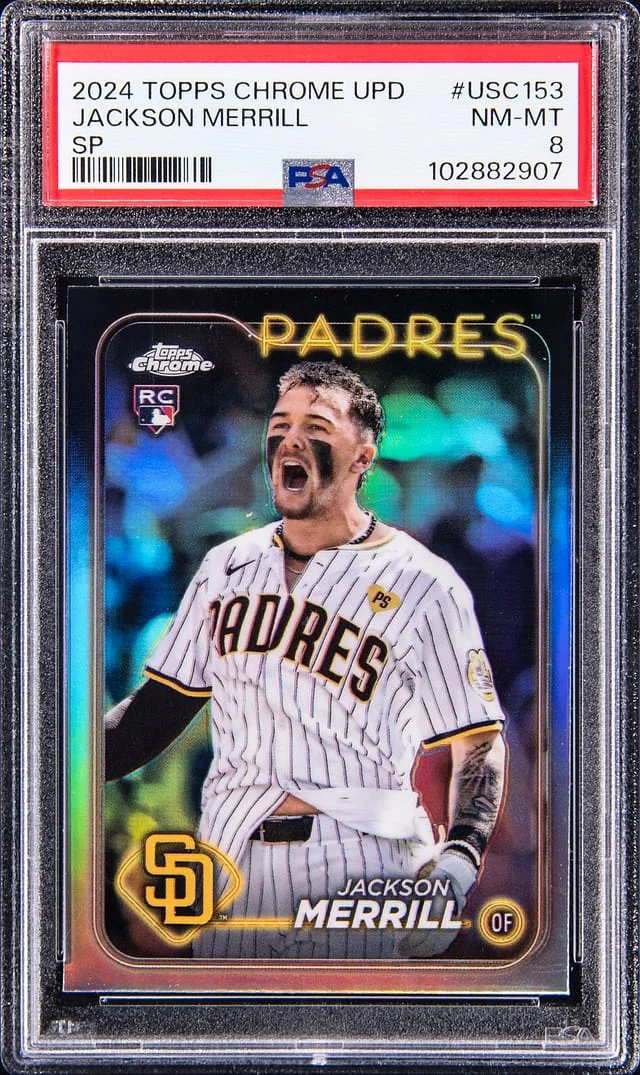 2024 Topps Chrome Update Jackson Merrill SP #USC153 card image