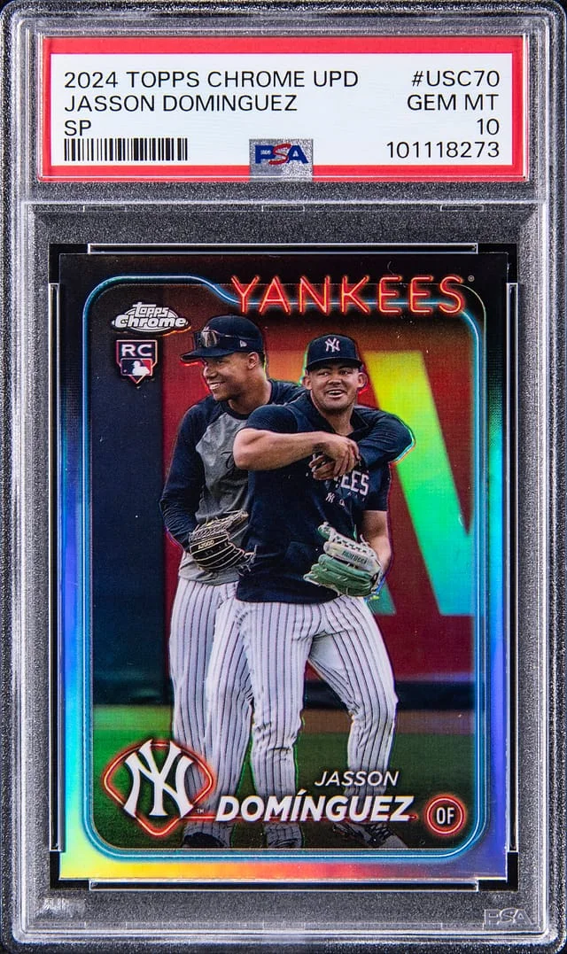 2024 Topps Chrome Update Jasson Dominguez #USC70 card image