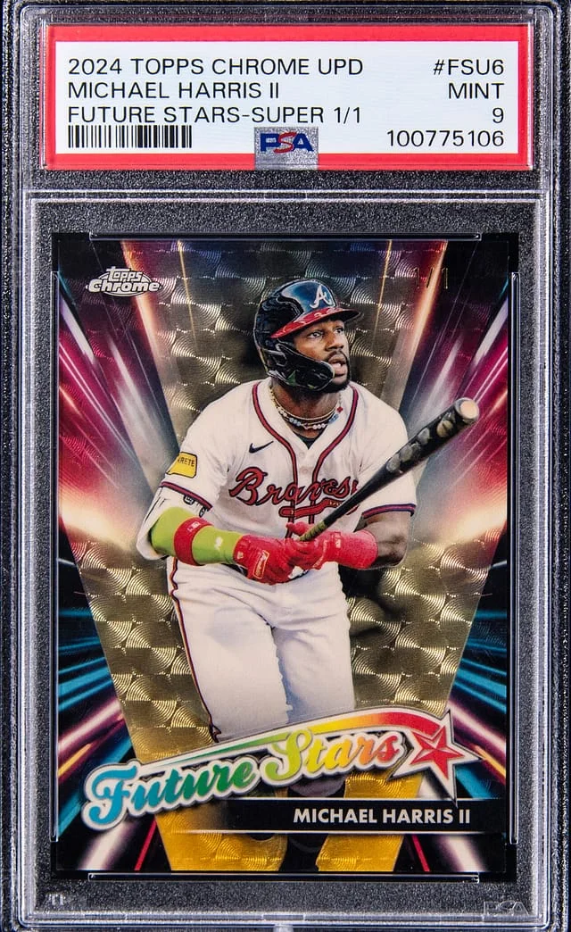 2024 Topps Chrome Update Michael Harris II Future Stars SuperFractor #FSU-6 card image