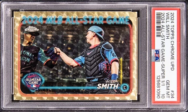 2024 Topps Chrome Update Will Smith 24 ASG SuperFractor #ASGC-34 card image
