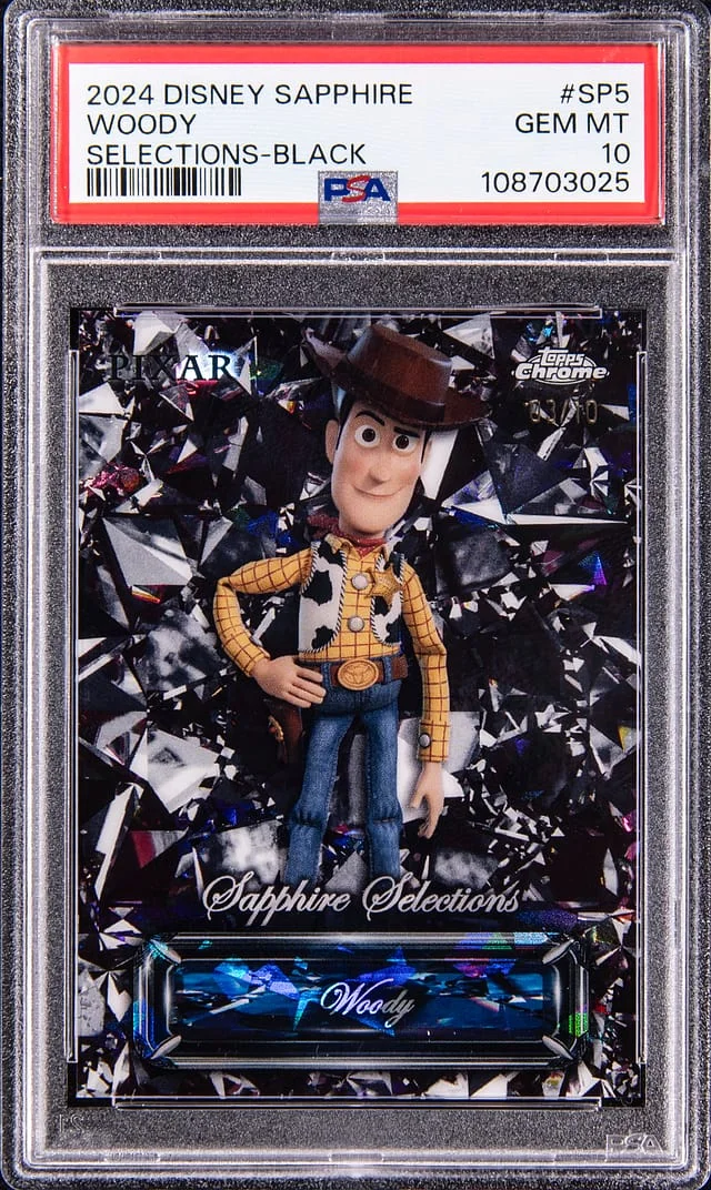 2024 Topps Chrome Woody Disney Sapphire Selections Black #SP-5 card image