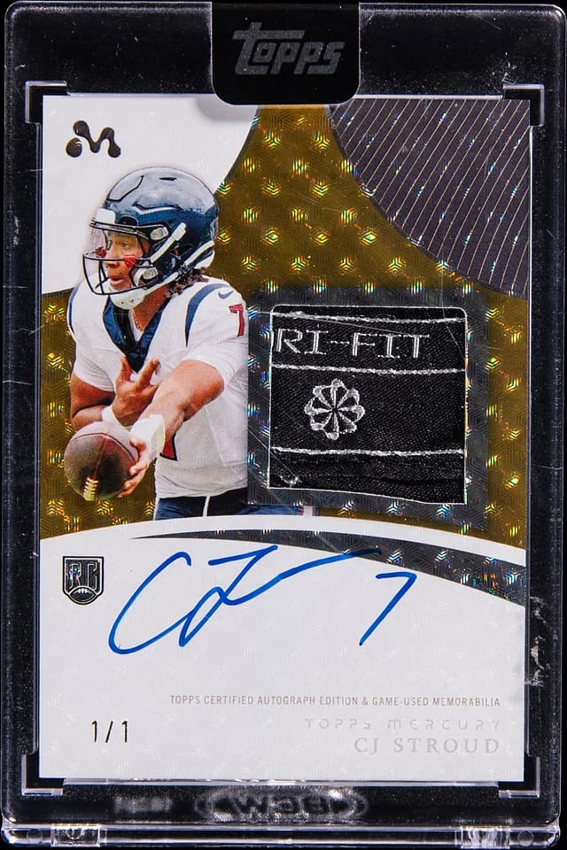 2024 Topps CJ Stroud Mercury Gold #SAR-8 card image