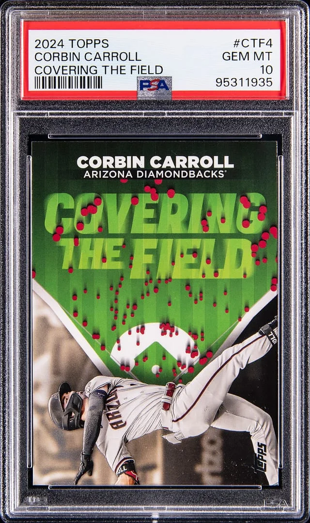 2024 Topps Corbin Carroll Covering The Field #CTF-4 card image