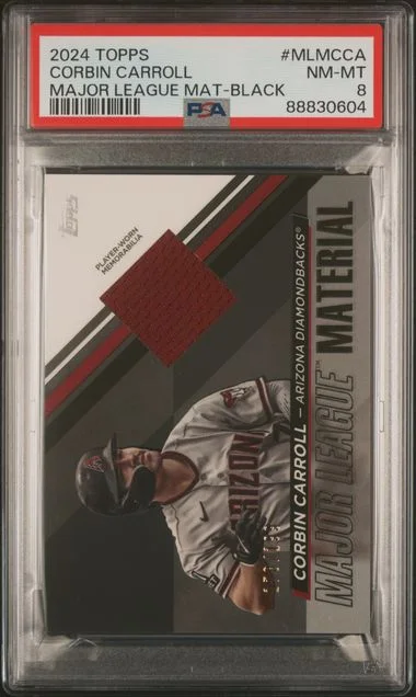 2024 Topps Corbin Carroll Major League Material Black #MLM-CCA card image