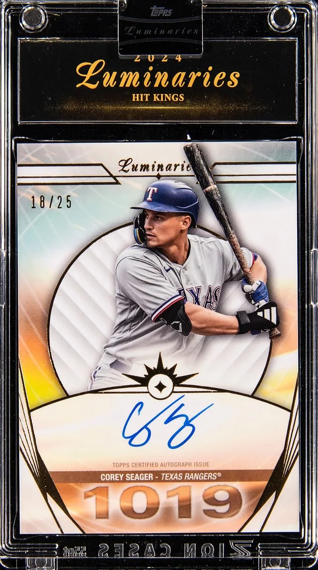 2024 Topps Corey Seager Luminaries Hit Kings #HK-CS card image