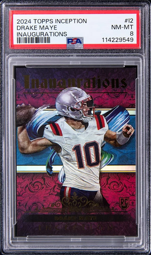 2024 Topps Drake Maye Inception Inaugurations #I-2 card image
