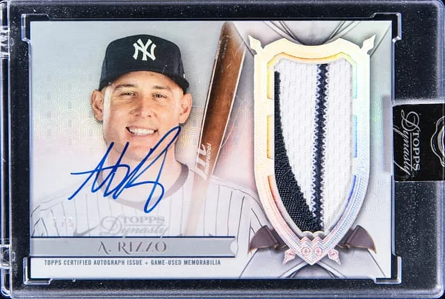 2024 Topps Dynasty Anthony Rizzo Autograph Patch #DAP-ARI1 card image