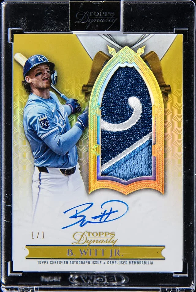 2024 Topps Dynasty Bobby Wit Jr. Autograph Patch #DAPB-BW3 card image