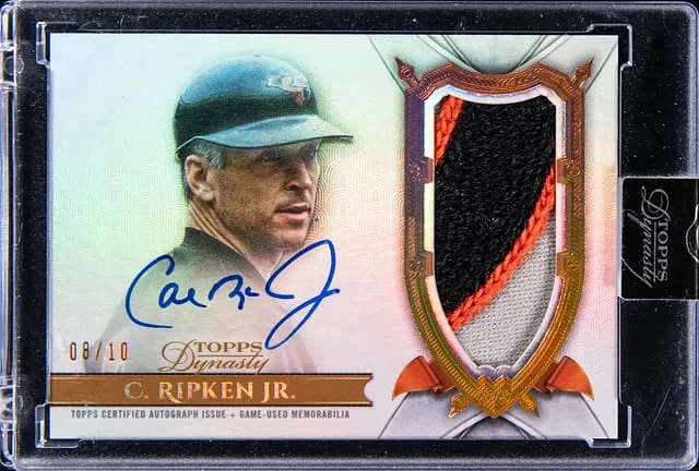 2024 Topps Dynasty Cal Ripken Jr. Autograph Patch #DAP-CR6 card image