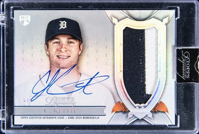 2024 Topps Dynasty Colt Keith Autograph Patch #DAP-CKE2 card image