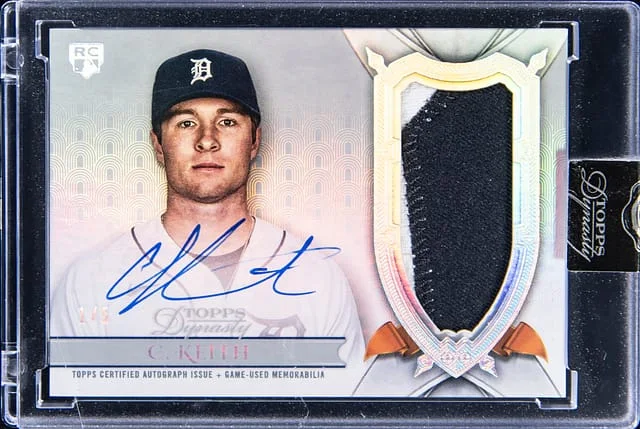 2024 Topps Dynasty Colt Keith Autograph Patch #DAP-CKE5 card image