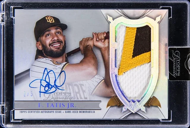 2024 Topps Dynasty Fernando Tatis Jr Autograph Patch Silver #DAP-FT1 card image