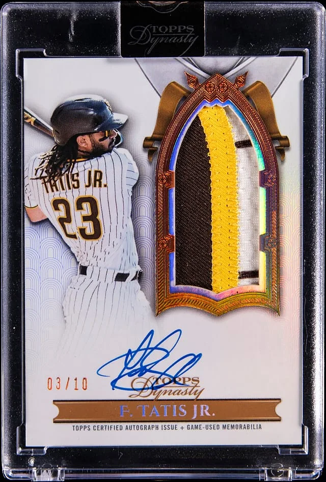 2024 Topps Dynasty Fernando Tatis Jr. Autograph Patch #DAPB-FT3 card image