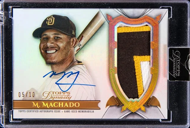 2024 Topps Dynasty Manny Machado Autograph Patch #DAP-MM1 card image
