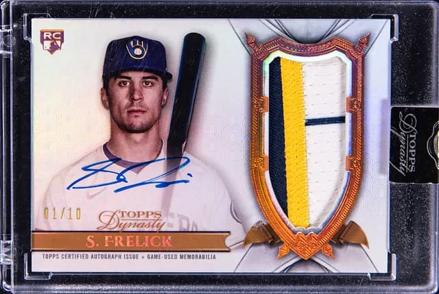 2024 Topps Dynasty Sal Frelick Dynastic Deeds #DAP-SF4 card image