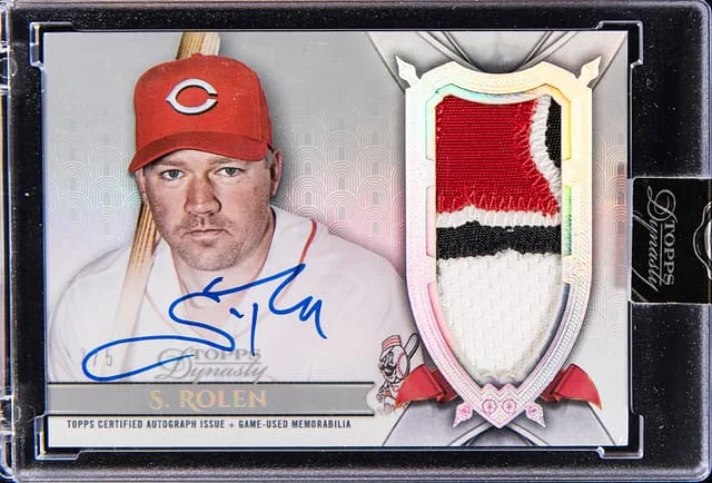 2024 Topps Dynasty Scott Rolen Autograph Patch Silver #DAP-SR2 card image