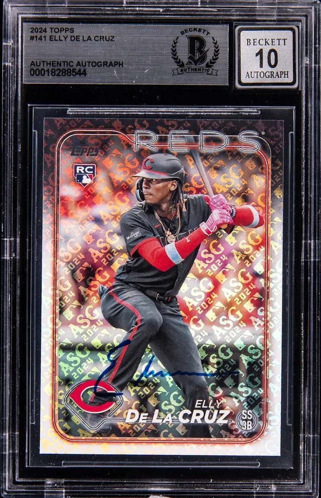 2024 Topps Elly De La Cruz Gold Foil #141 card image