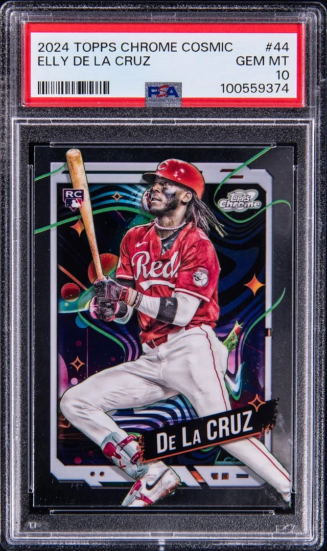 2024 Topps Elly De La Cruz Cosmic Chrome #44 card image