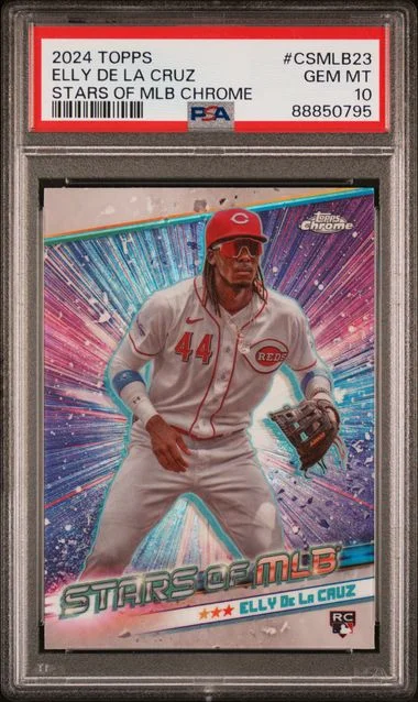 2024 Topps Elly De La Cruz Stars Of MLB Chrome #CSMLB23 card image