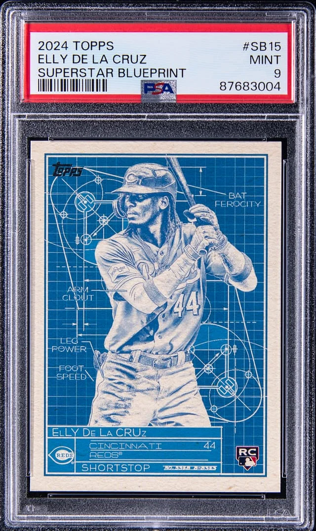 2024 Topps Elly De La Cruz Superstar Blueprint #SB-15 card image