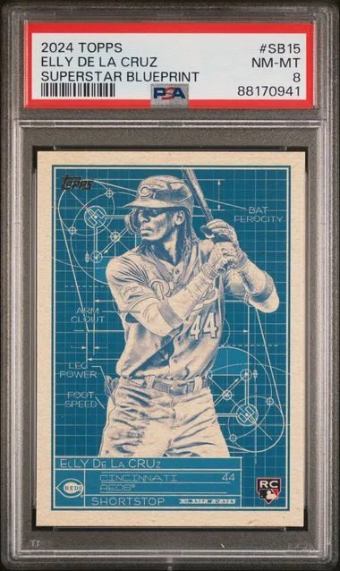 2024 Topps Elly De La Cruz Superstar Blueprint #SB15 card image