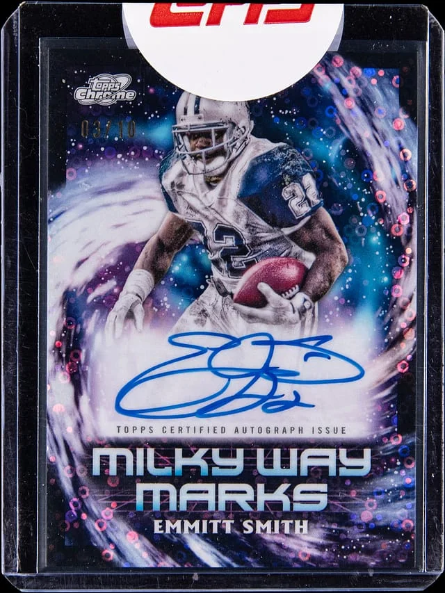 2024 Topps Emmitt Smith Milky Way Marks Autograph #MWM-25 card image